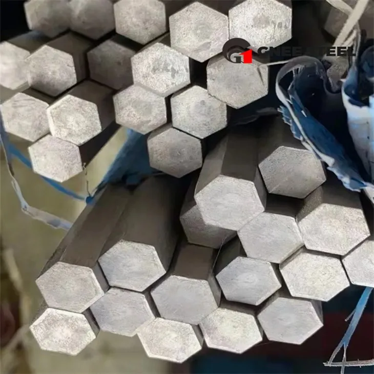 Inconel 718 sakausējuma sešstūra stieņi